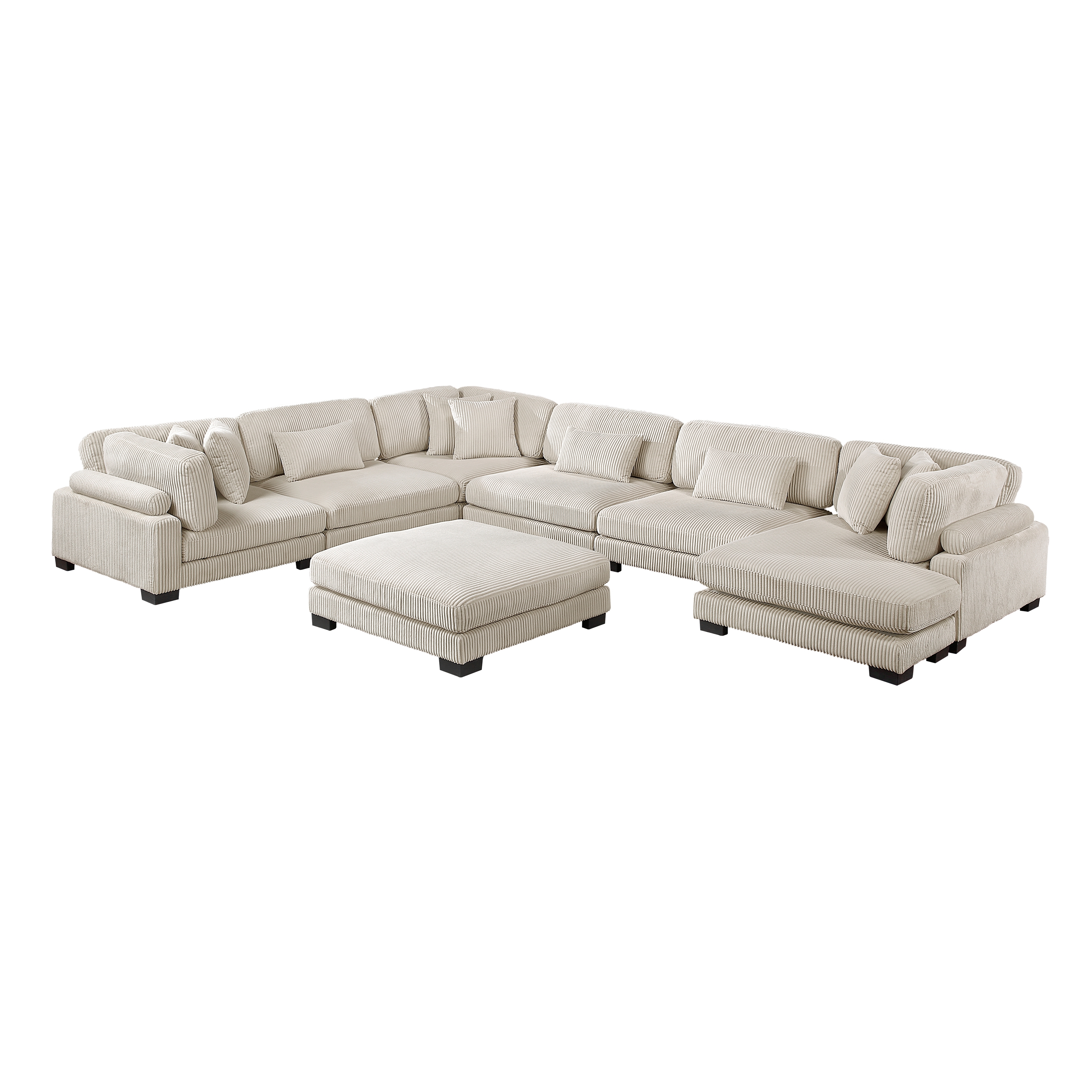 Homelegance Traverse 7-Piece Sectional Sofa