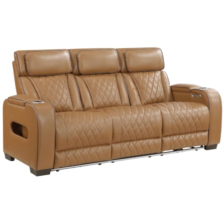 Dual Power Reclining Sofa