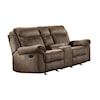 Homelegance Furniture Aram Reclining Loveseat