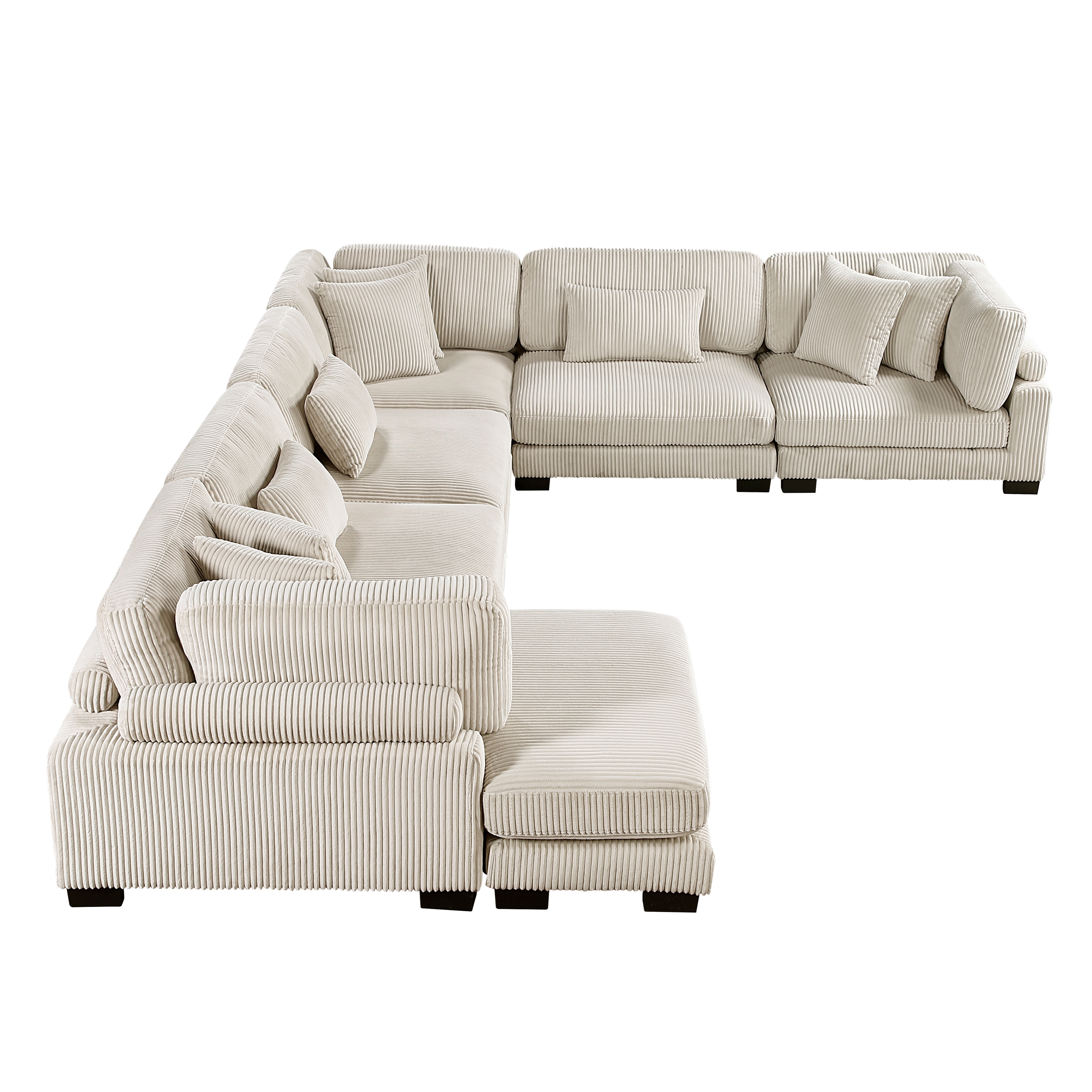 Homelegance Traverse 6-Piece Sectional Sofa