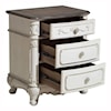 Homelegance Cinderella 3-Drawer Nightstand