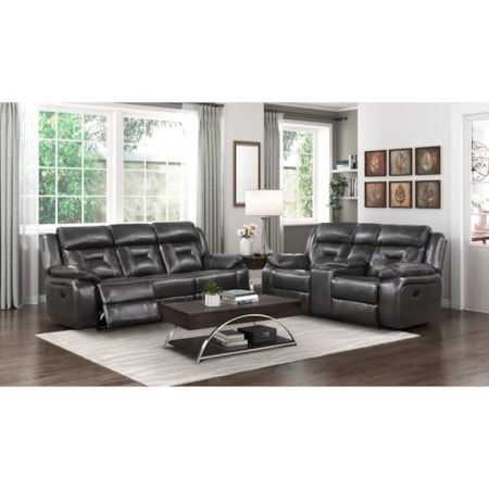 Double Reclining Sofa