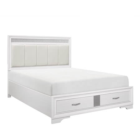 King  Bed with FB Storage