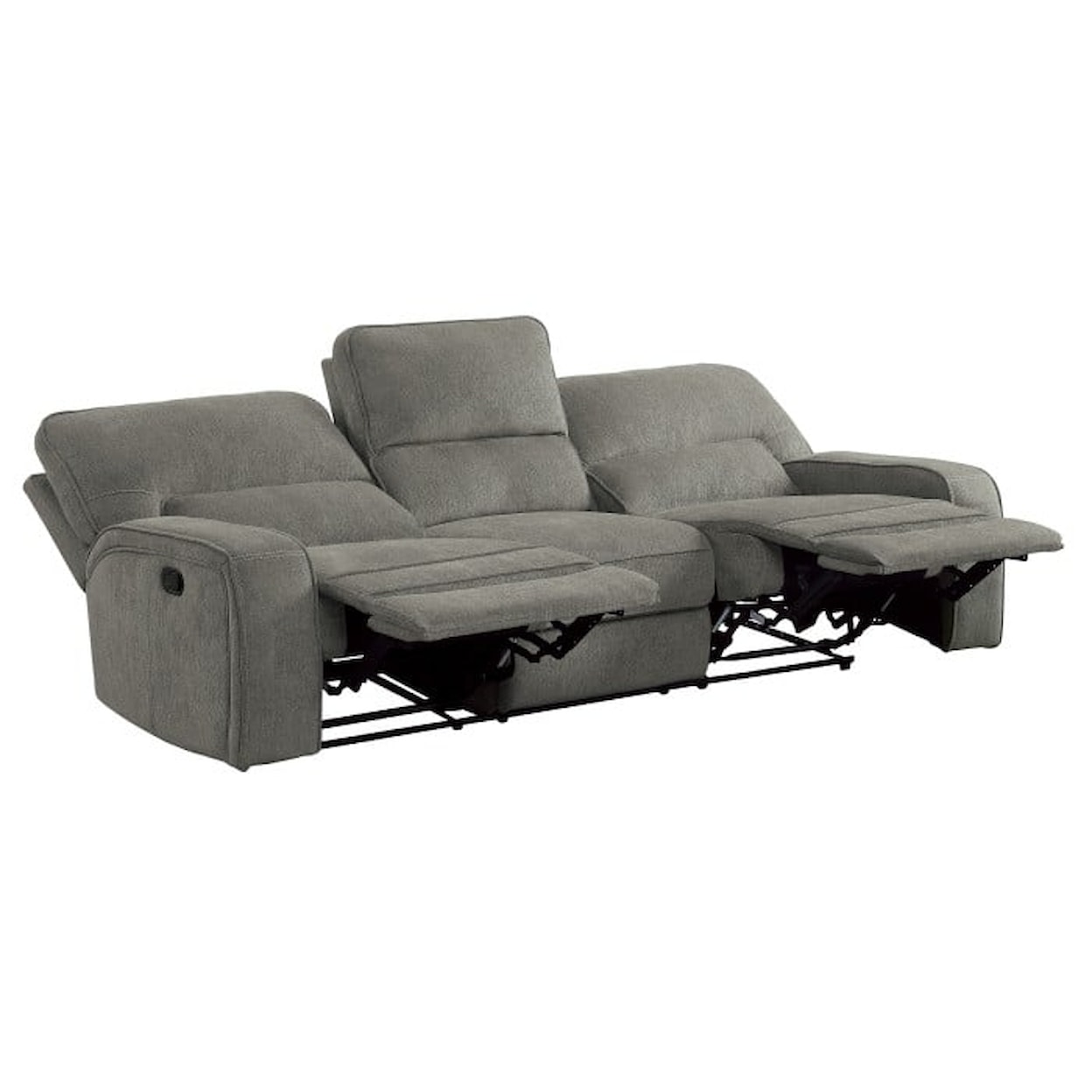 Homelegance Furniture Borneo Double Reclining Sofa