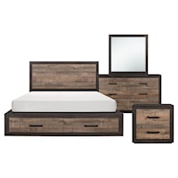 Rustic Queen Bedroom Set