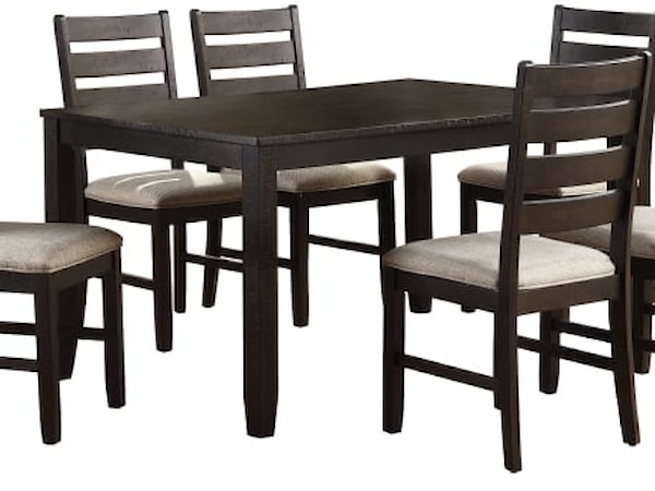 7-Piece Pack Dinette (Tb+6S)