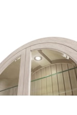 Top hutch features Halogen lighting