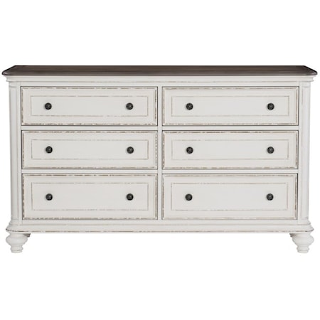 6-Drawer Bedroom Dresser