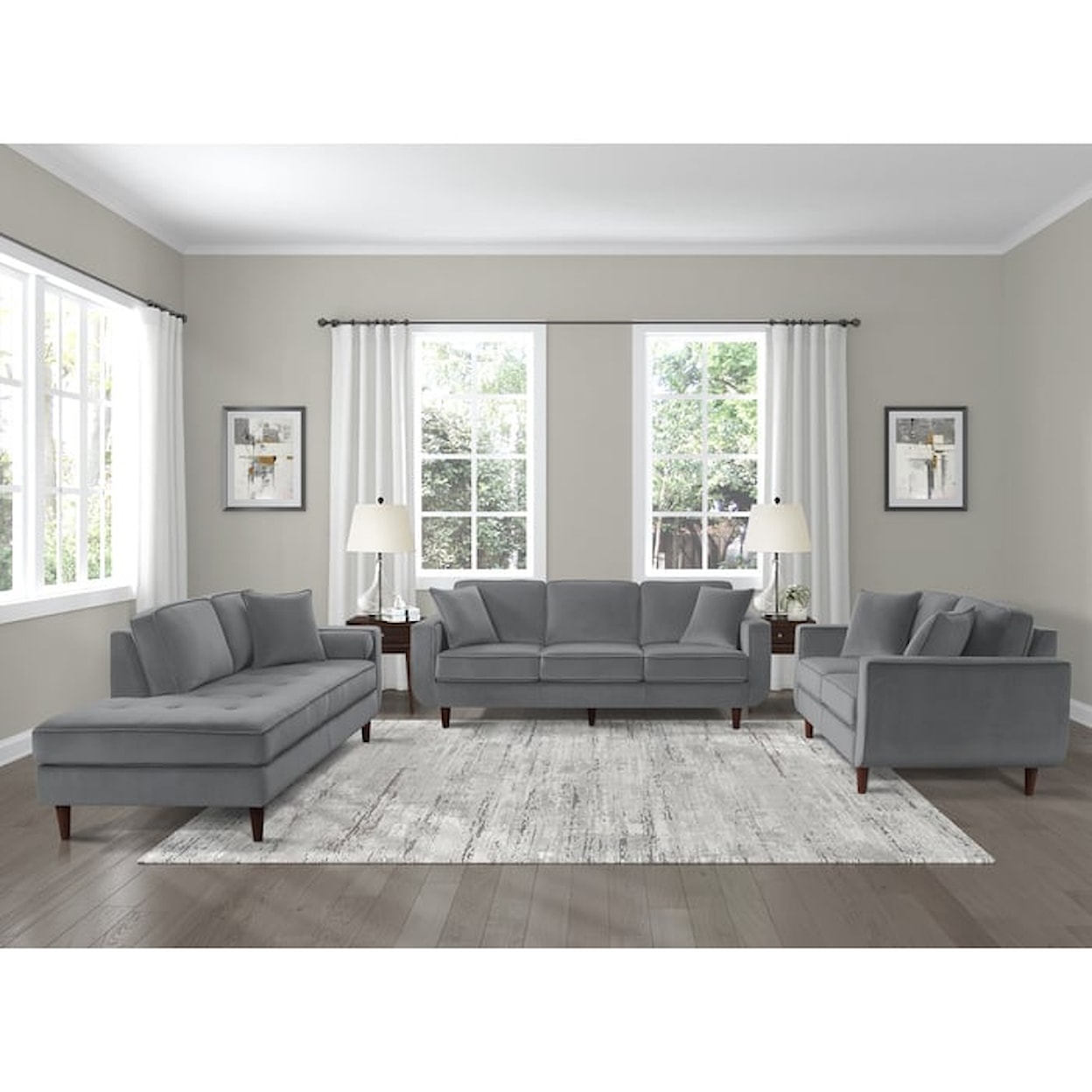 Homelegance Furniture Rand Chaise Lounge Chair