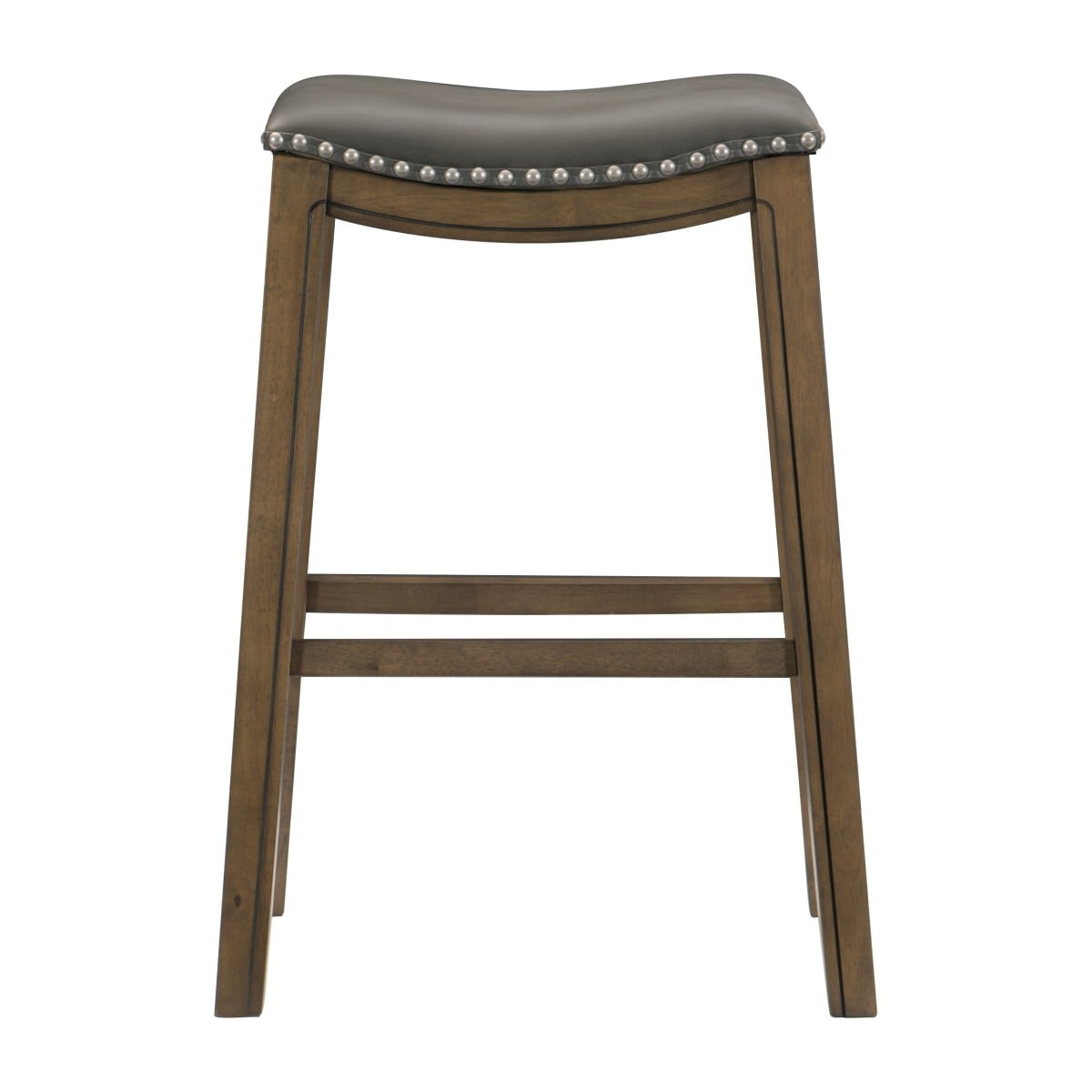 Pub Height Upholstered Stool