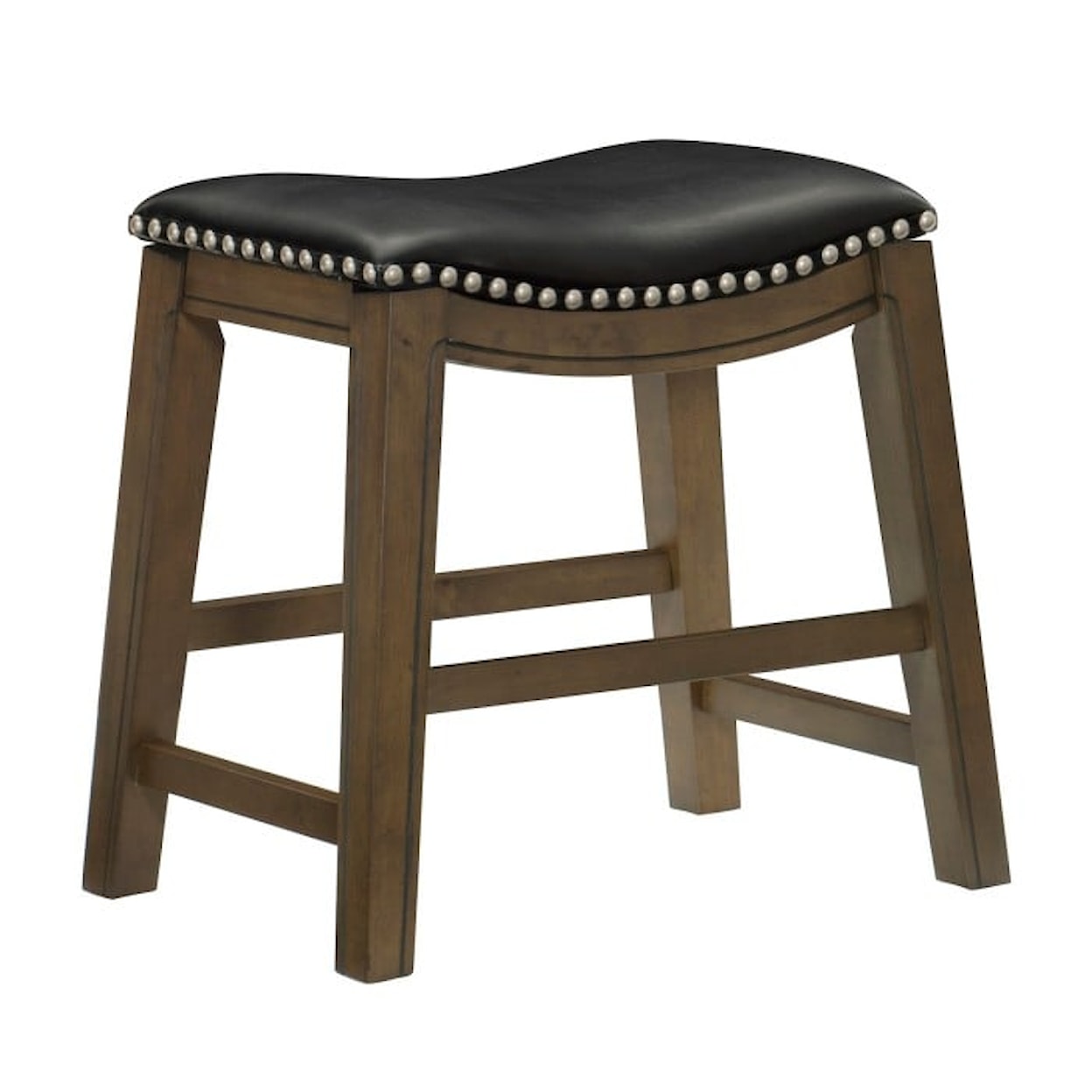 Homelegance Ordway 18 Dining Stool, Black