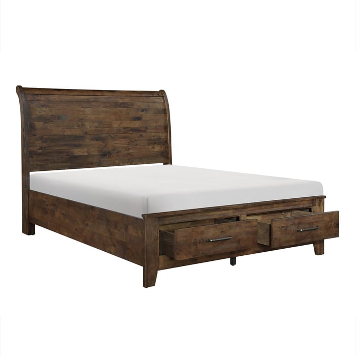 Queen Sleigh Bed
