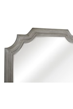 Scalloped frame detail