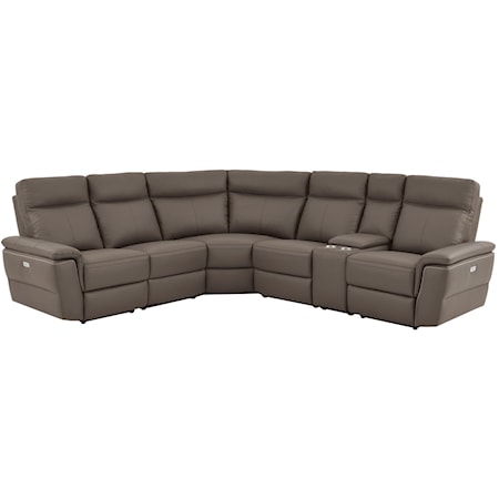 6-Piece Power Reclining Sectional