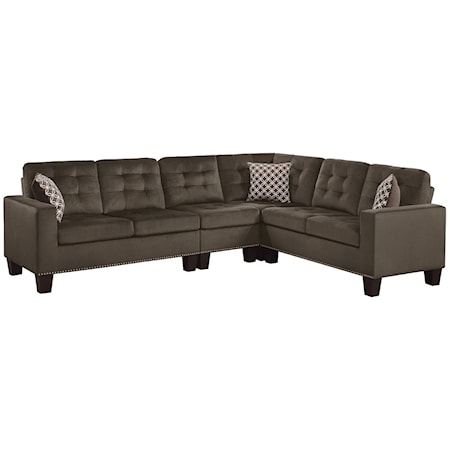 2-Piece Reversible Sectional