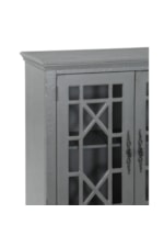 Homelegance Eliza Transitional 2-Door Accent Chest with Interior Shelf