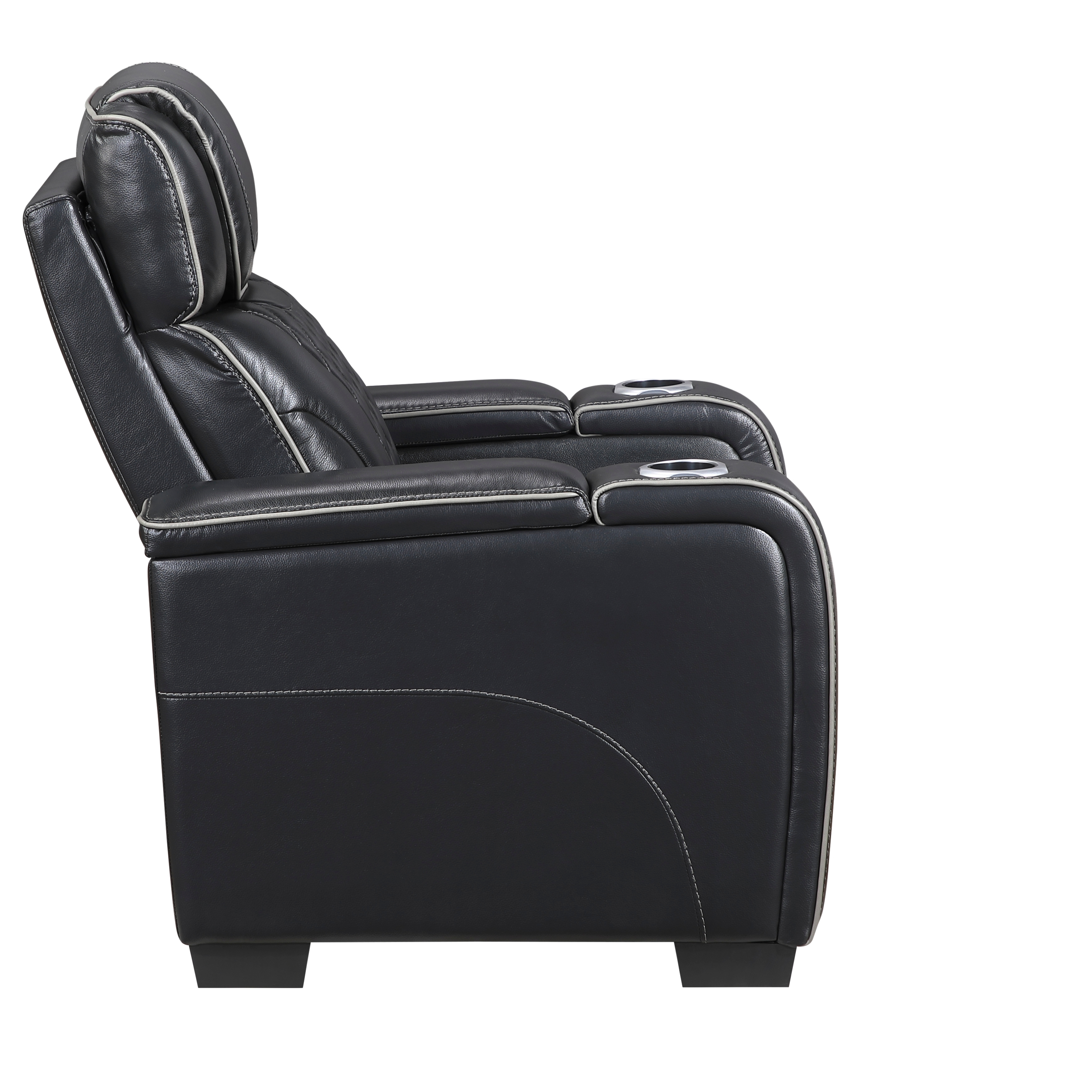 Homelegance 8449 Power Recliner with Massage and Heat