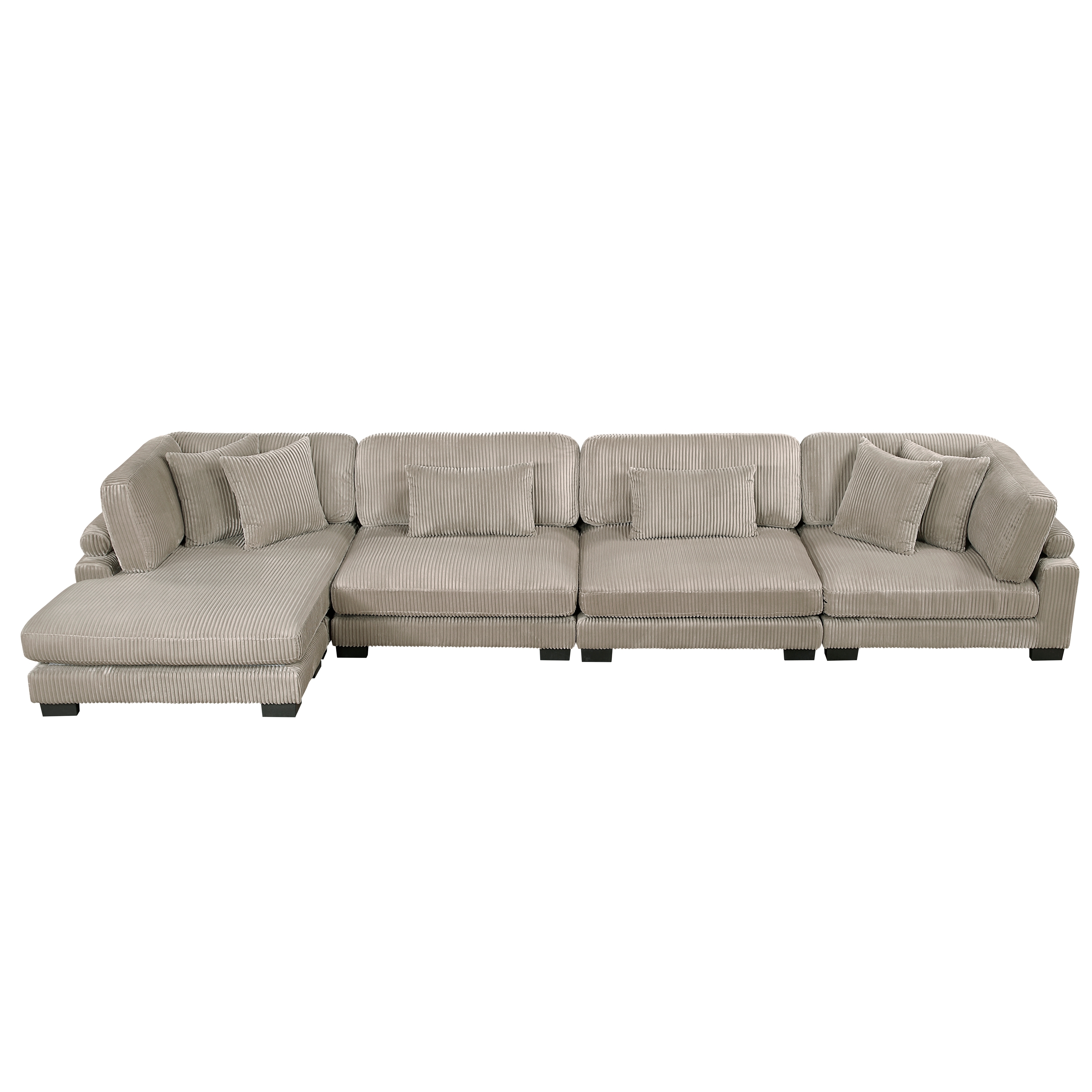 Homelegance Traverse 4-Piece Sectional Sofa