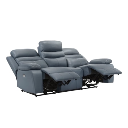 Dual Power Reclining Sofa