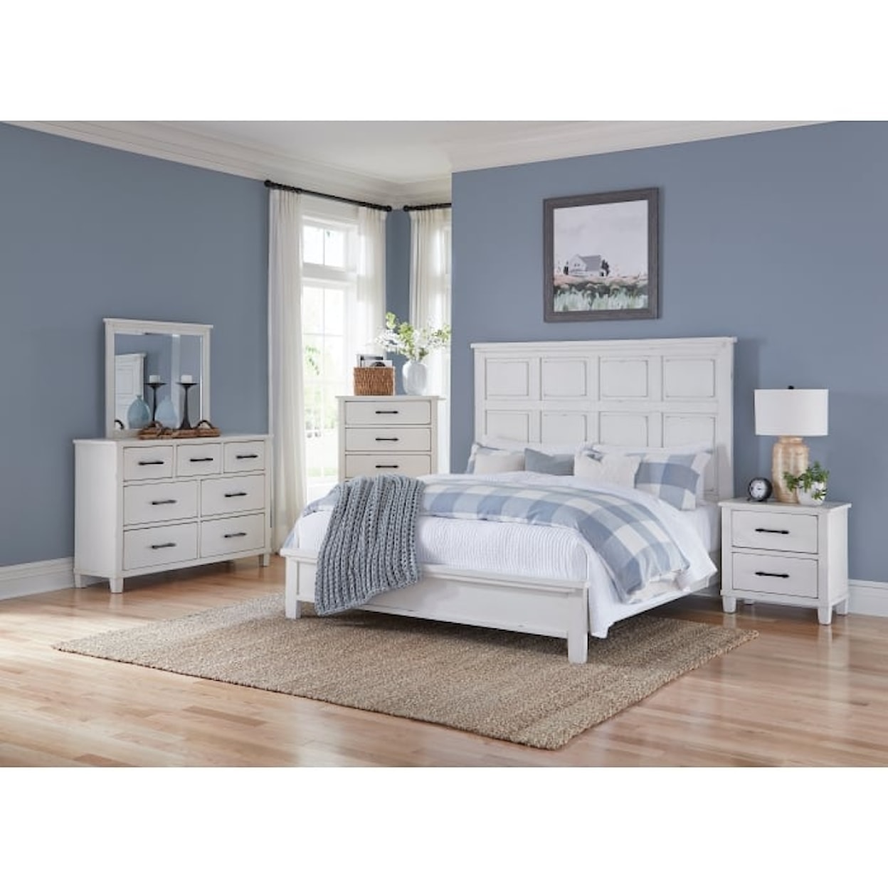 Homelegance Furniture Laurelville 2-Drawer Nightstand