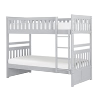 Transitional Twin Bunk Bed