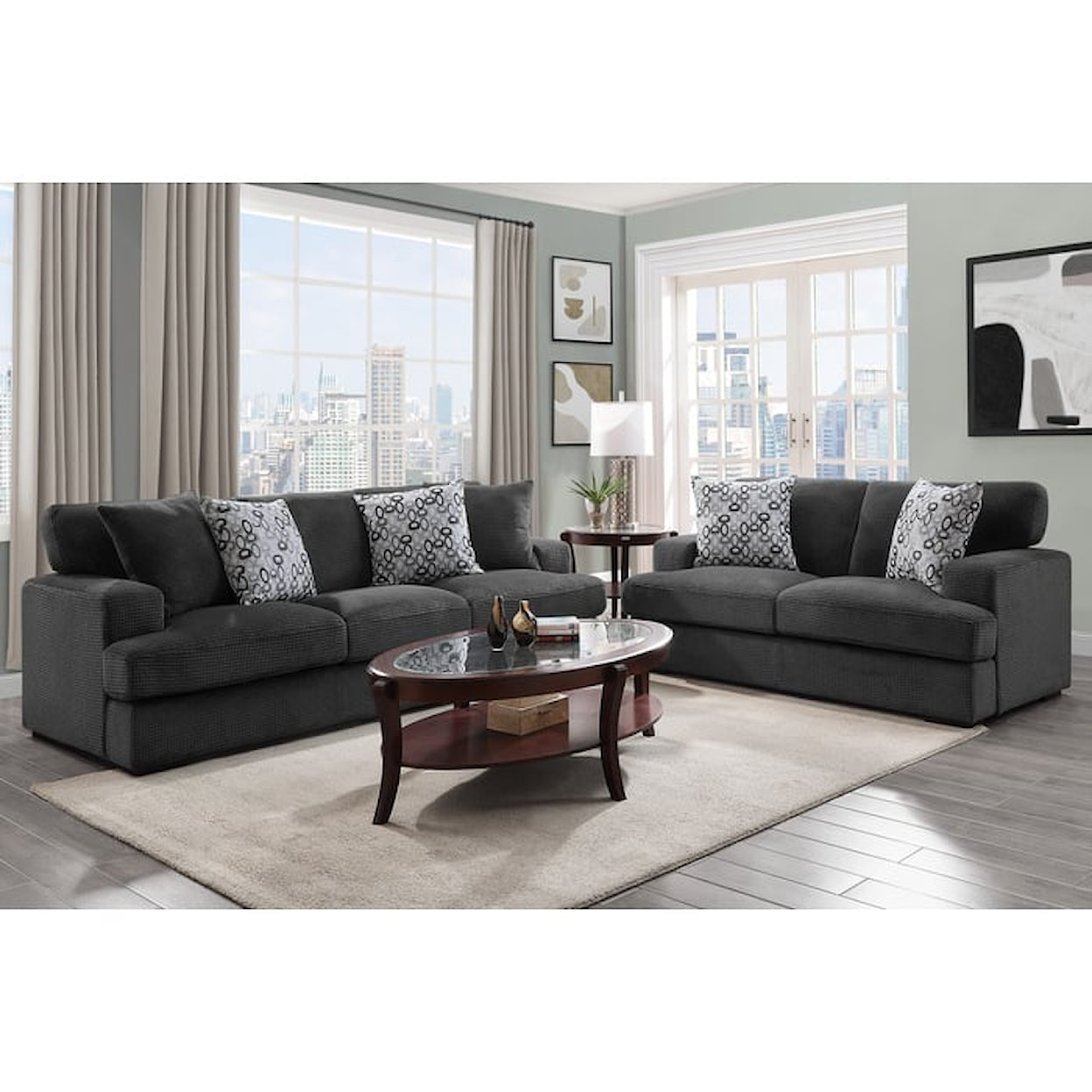 Homelegance Rivermeade 2-Piece Living Room Set