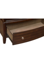 Homelegance Cotterill Transitional 5-Drawer Bedroom Chest with Satin Nickel Knobs