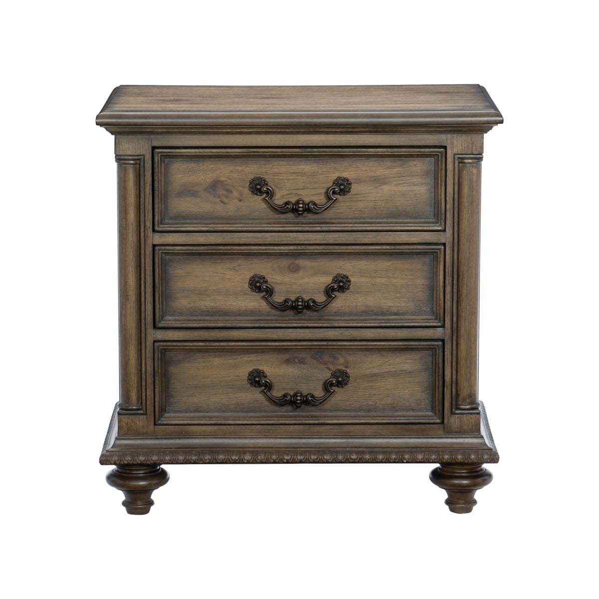 3-Drawer Nightstand