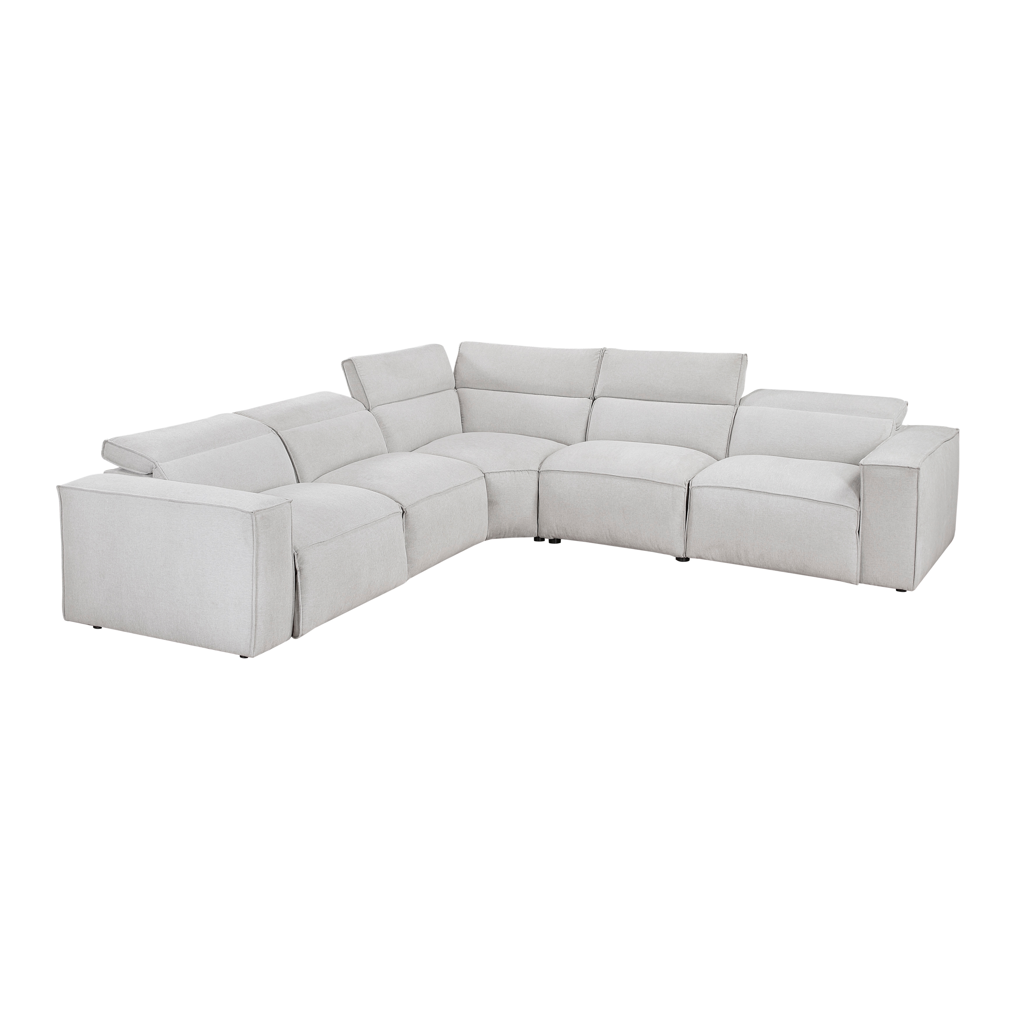 5-Piece Power Reclining Sectional Sofa