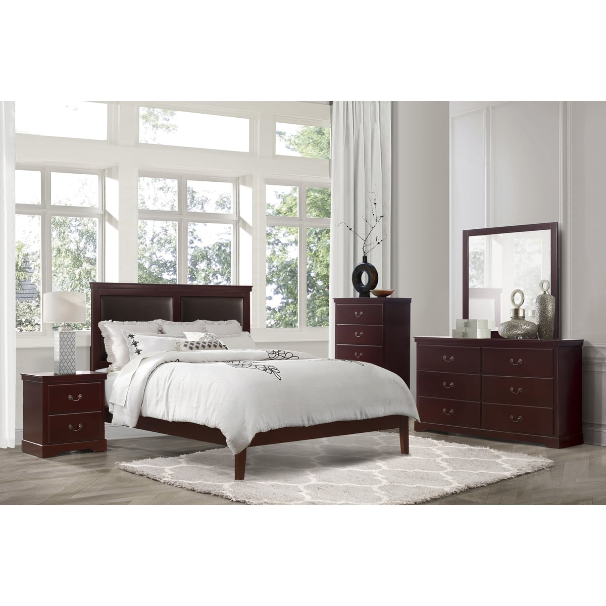 Homelegance Seabright Queen Platform Bed