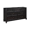 Homelegance Furniture Herman 7-Drawer Dresser