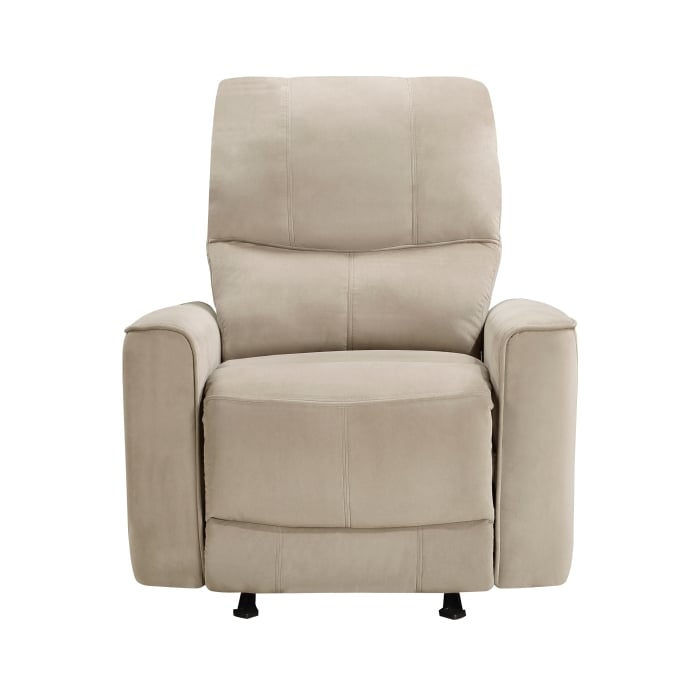 Artem 9645BR1PW Contemporary Power Rocking Recliner American