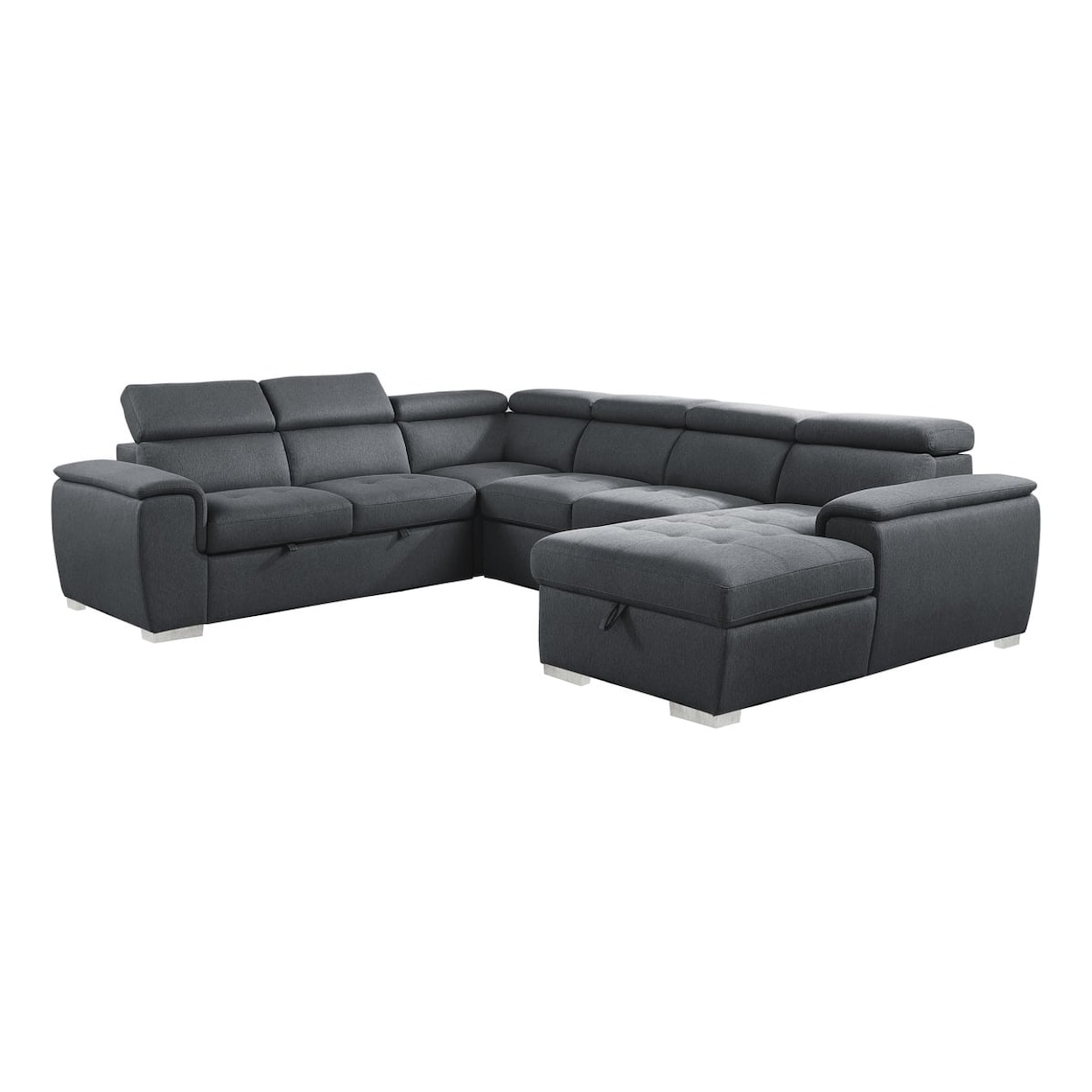 Homelegance Furniture Berel 4-Piece Sectional