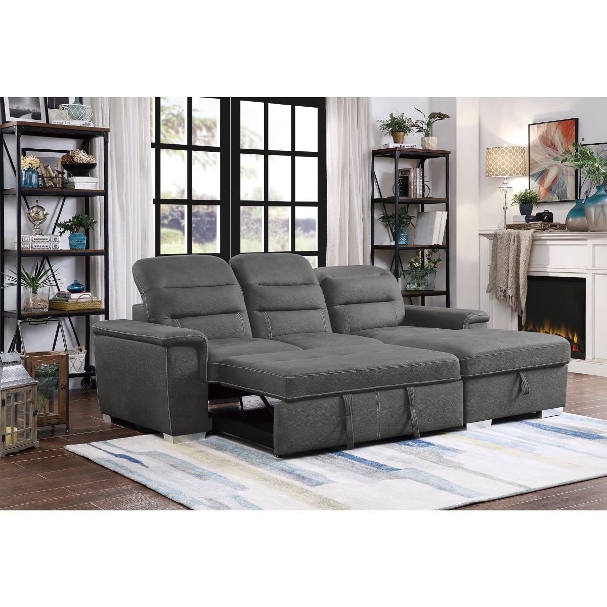 Homelegance Alfio 2-Piece Sectional