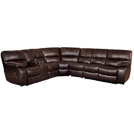 4-Piece Modular Reclining Sectional