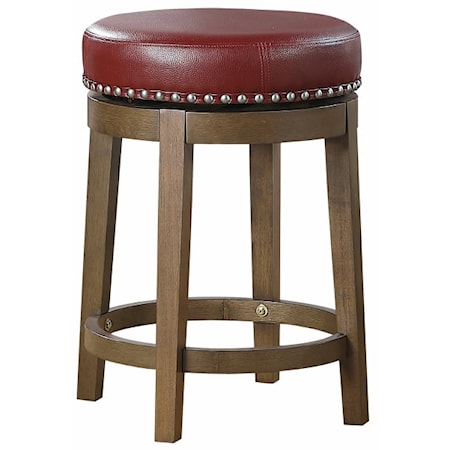 Round Swivel Counter Height Stool