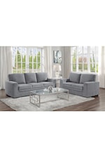 Homelegance Morelia Transitional 2-Piece Living Room Set with Nailhead Trimming