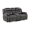 Homelegance Furniture Hill Madrona Reclining Loveseat