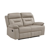 Casual Loveseat Recliner