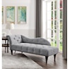 Homelegance Hill Blue Chaise