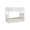 Homelegance Galen Twin/Twin Bunk Bed with Storage Boxes