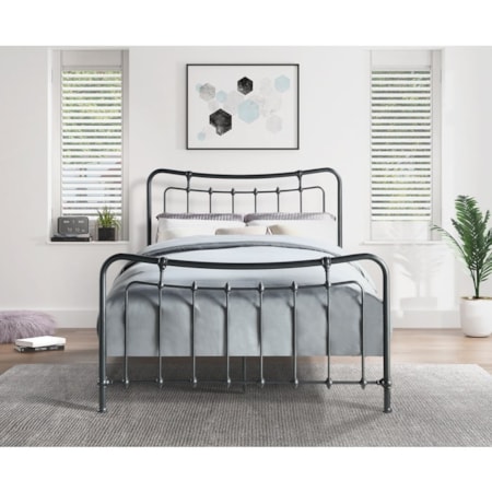 Queen Metal Platform Bed