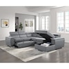 Homelegance Berel 4-Piece Sectional Sofa