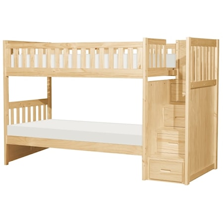 Twin/Twin Step Bunk Bed