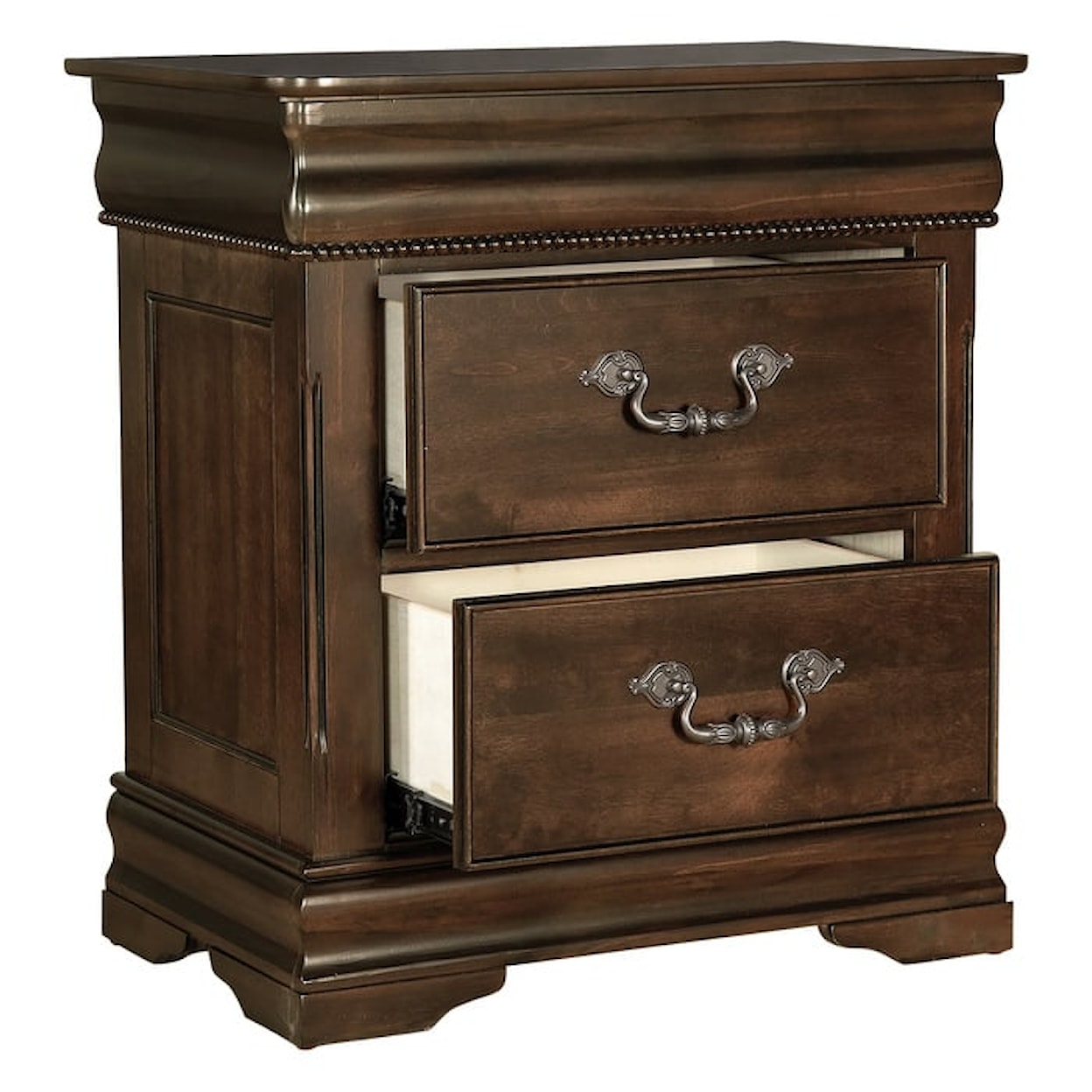 Homelegance Furniture Belvieu Mont Nightstand with Hidden Drawer