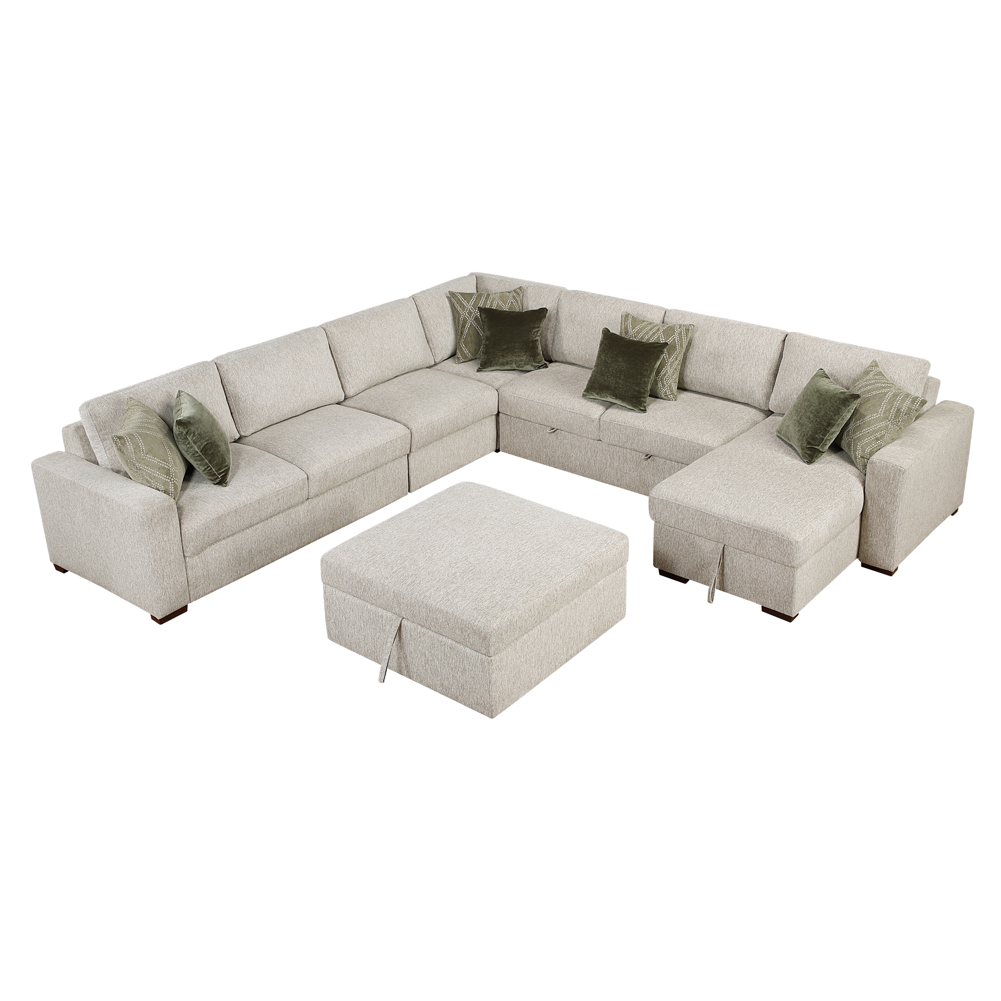 6-Piece Sectional Sofa