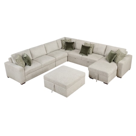 6-Piece Sectional Sofa