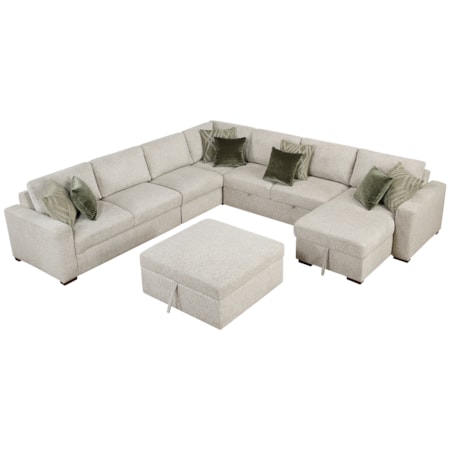 6-Piece Sectional Sofa