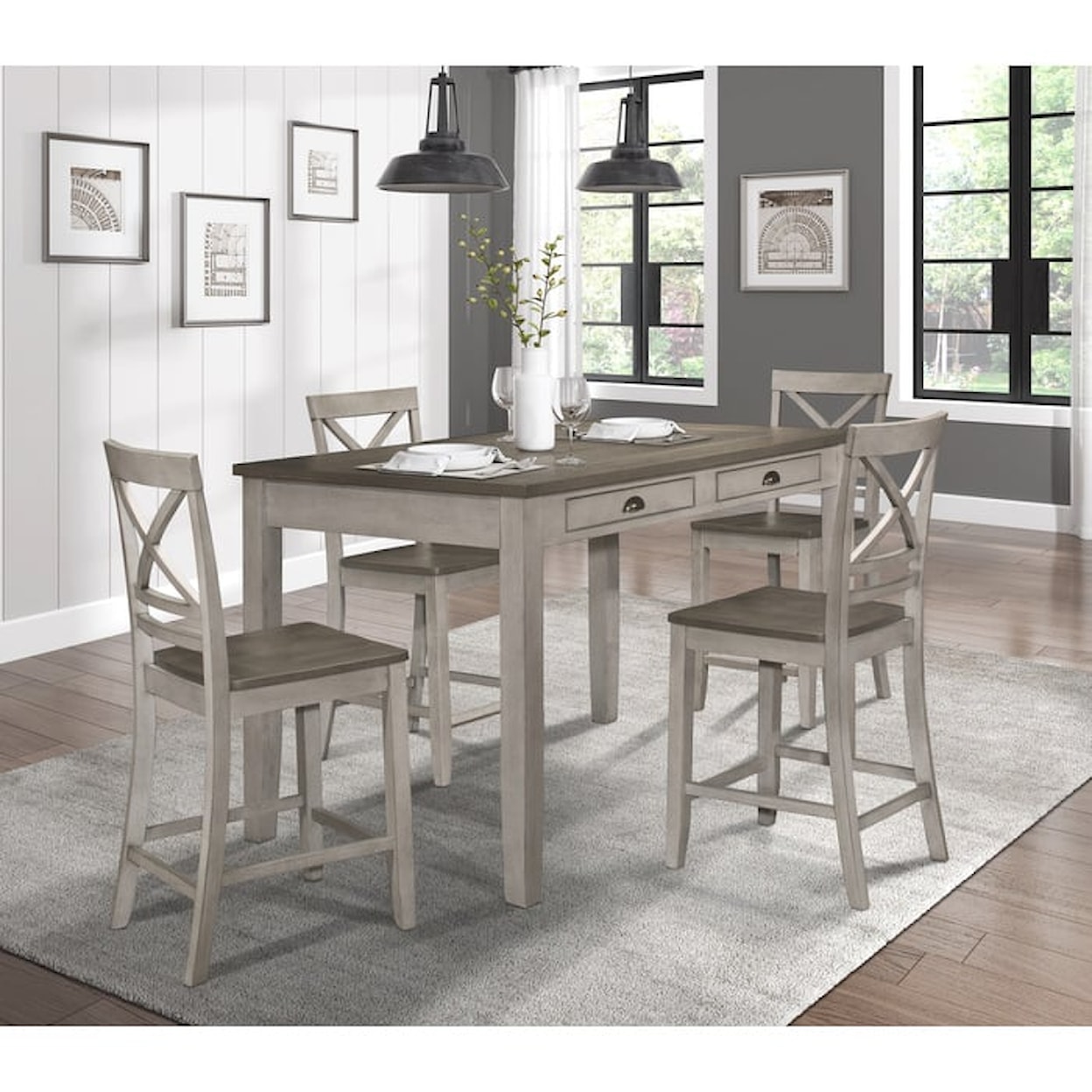 Homelegance Furniture Brightleaf Table