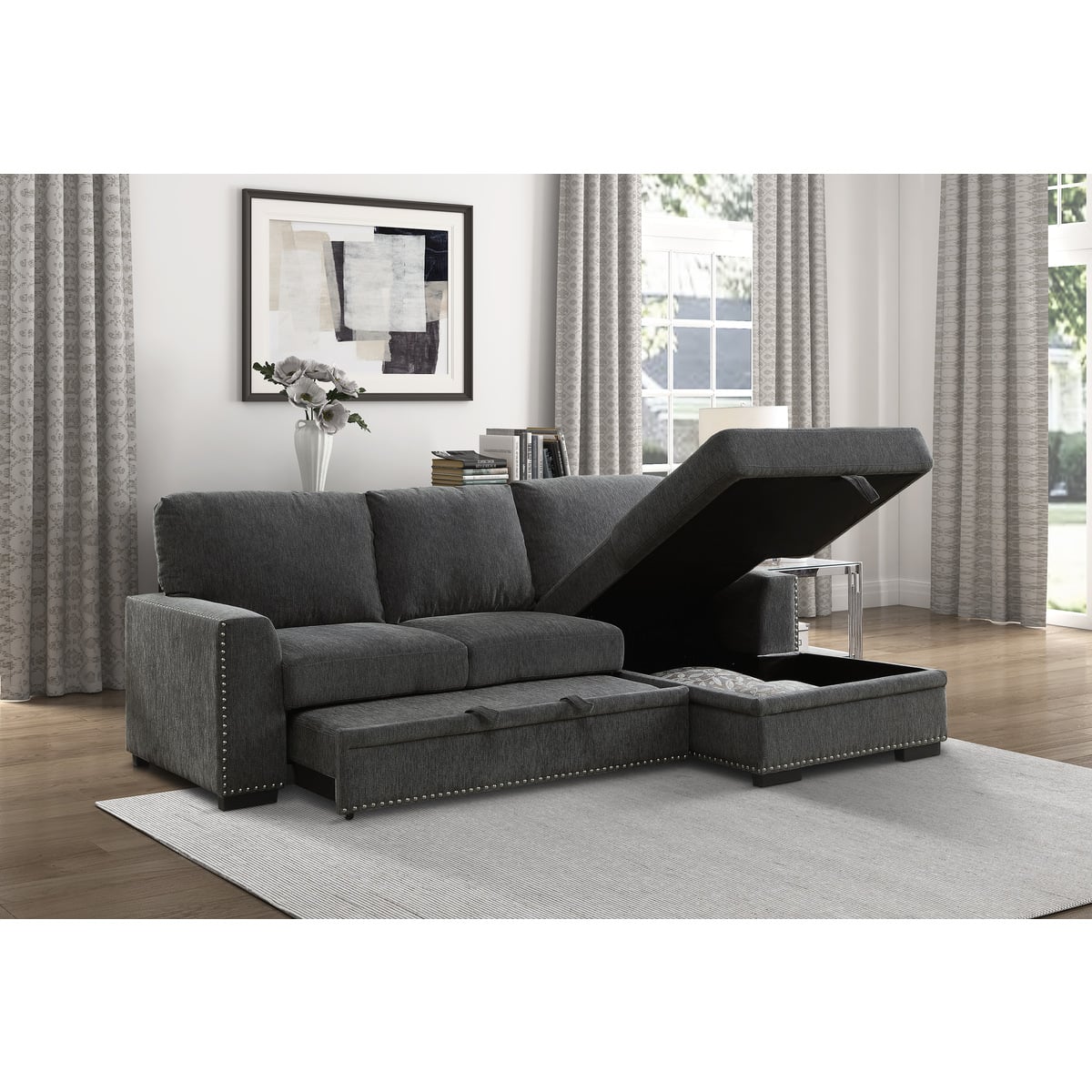 Homelegance Morelia 2-Piece Sectional Sofa